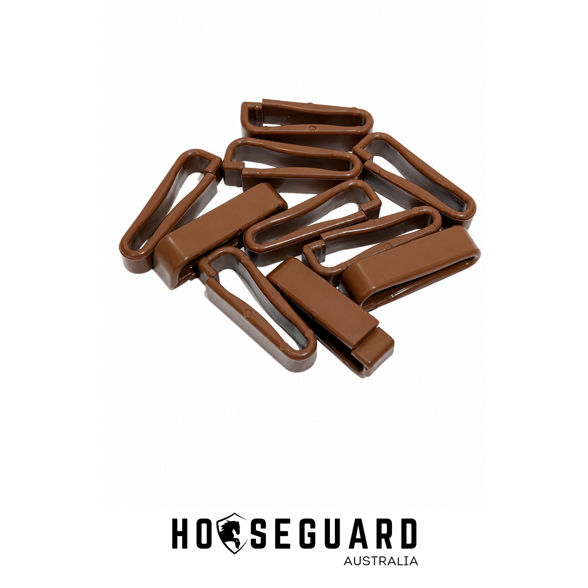 Brown Clips (10 Pack)